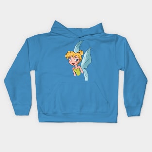 Tinker bell fanart Kids Hoodie